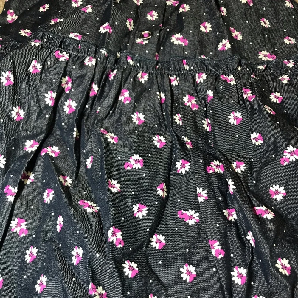 Retro Carter’s 5T Floral Girls Dress Deadstock Vintage Flowers NWT NEW